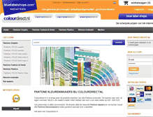 Tablet Screenshot of colourdirect.nl